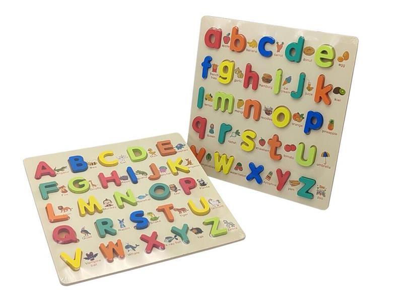 Wooden Enlightenment Cognitive Board - English Letters