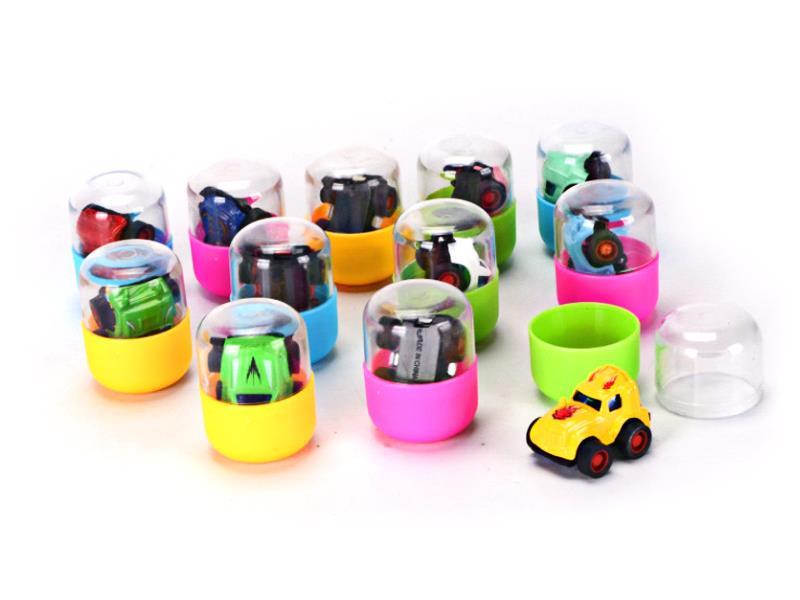 Alloy Pull Back Capsule Trolley