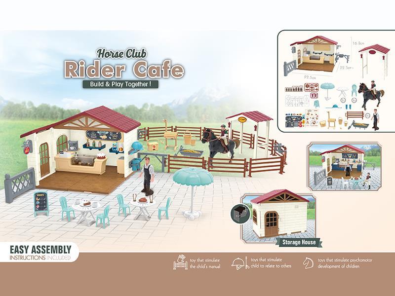 Rider Cafe House Club/Stud-Farm Set