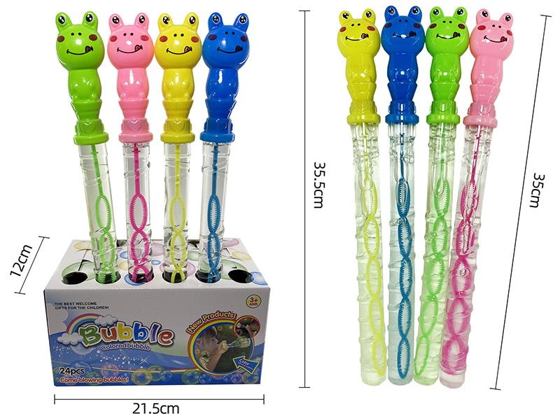 Frog Bubble Sticks 24pcs