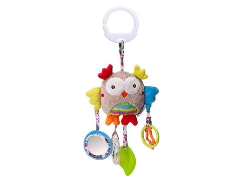 Owl Baby Plush Wind Chime Teething Pendant