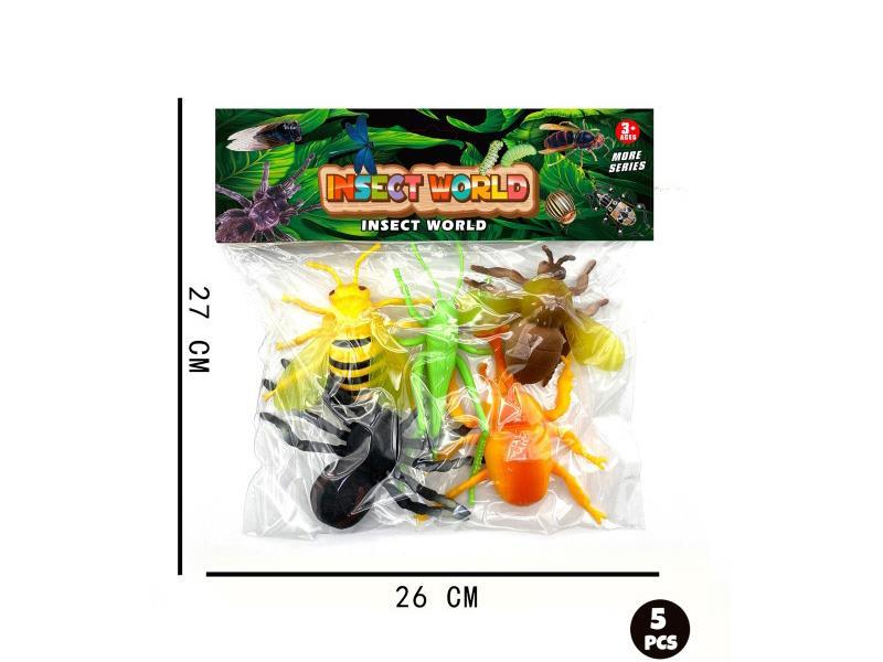 Insect Combination: 5 Pcs