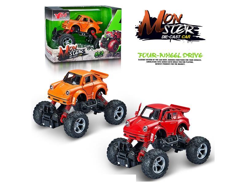 1:36 Q Version Alloy Return Force Simulation Climbing Wheel