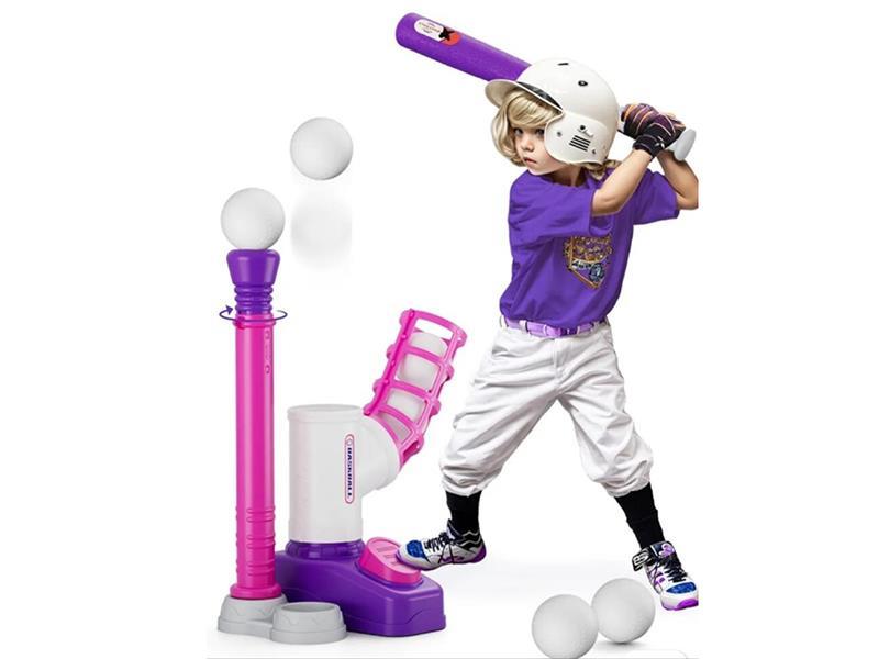 Baseball Launcher + 6 Balls +  Storage Bag