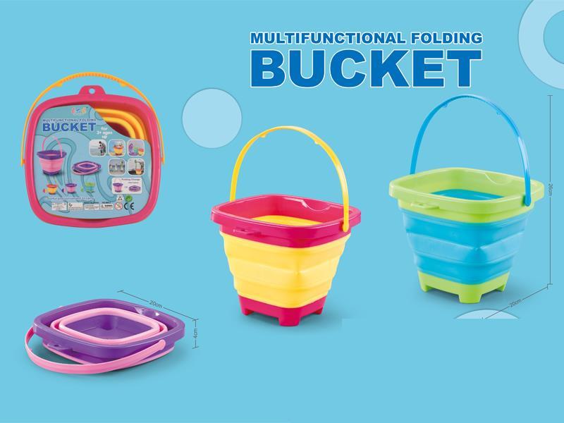 Multi Functional Folding Bucket 2L Square Bucket