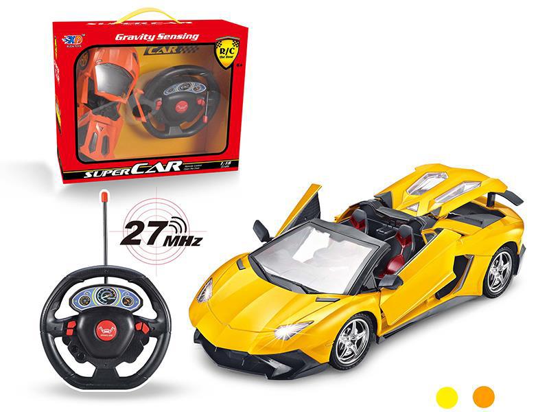 1:18 Lamborghini 3 Open Doors Remote Control Convertible Car