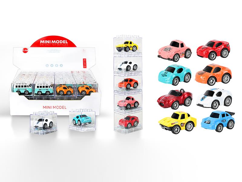 Q Edition Pull Back Alloy Car 32pcs