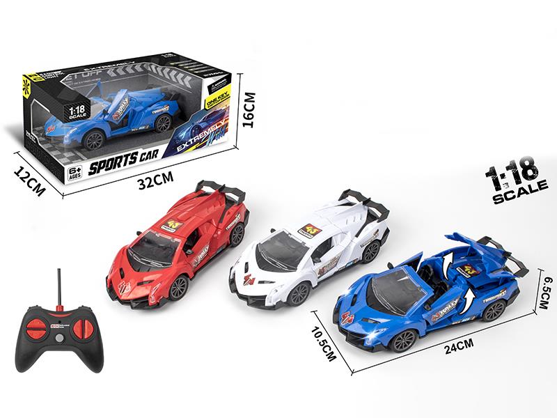 1:18 5-Channel Remote Control Convertible Car(One Key Open The Door)