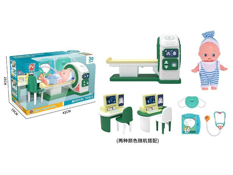 CT Machine With Electric, Light And Voice Function + Display With Light + Detection Accessories