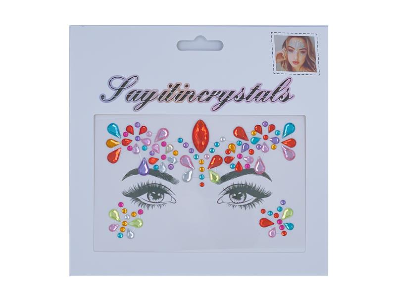 Face Crystal Stickers