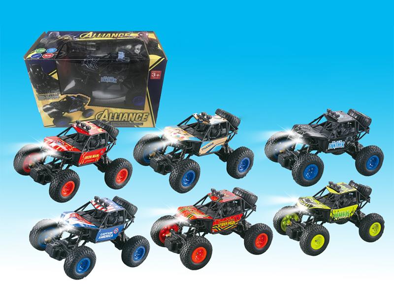 1:20 4 Channel Remote Control Off-Road Climbing Car(Avengers Assemble)