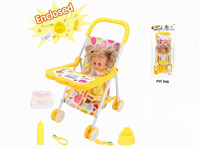 Baby Stroller Toy(Iron) + 12