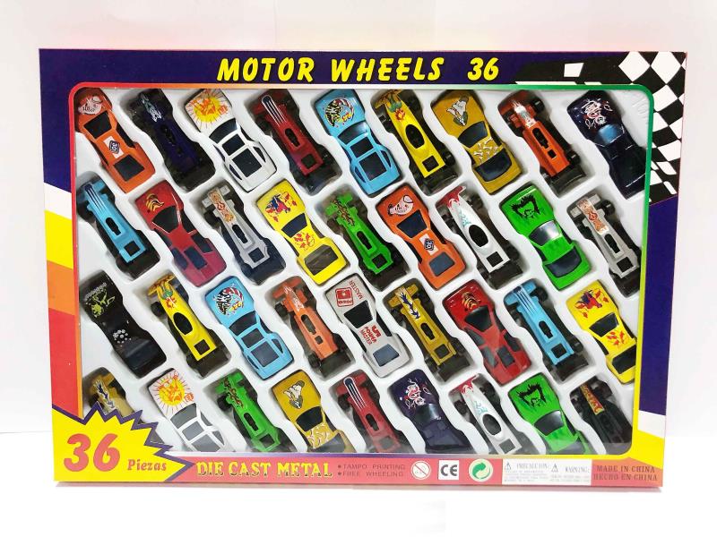 There Are 36 Alloy Coasters