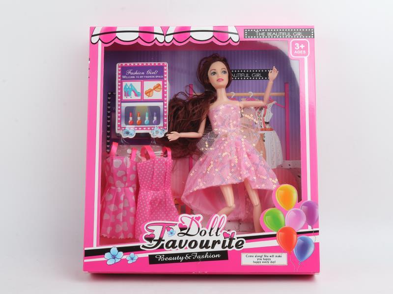 11.5-Inch 11 Joint Doll Changing Gift Box