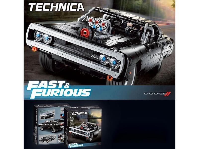 Dodge Model Building Blocks 1077pcs