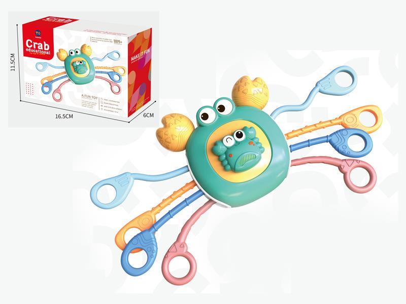 Babies Pull Small Crabs