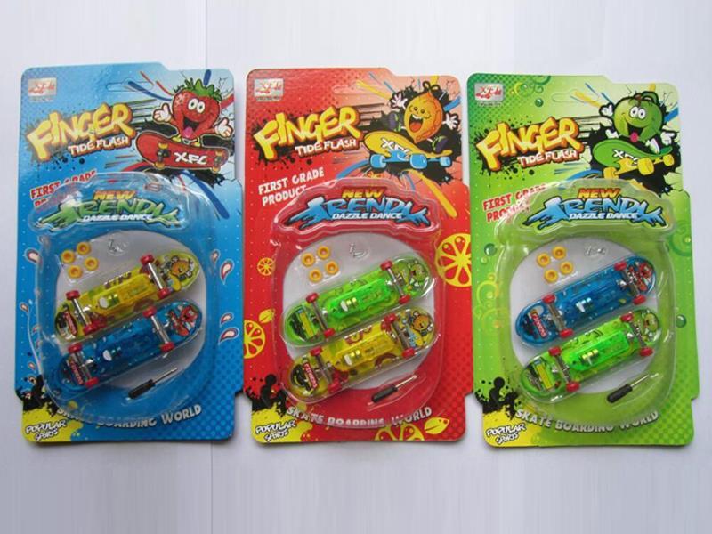 Finger Skateboard With Light
