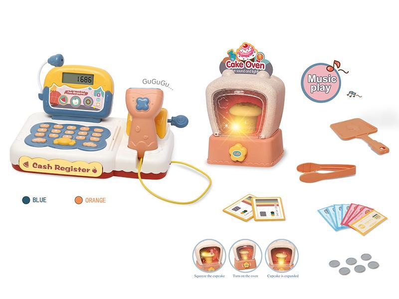 Cash Register Baking Oven(With Light ,Sound,Calculation Function)