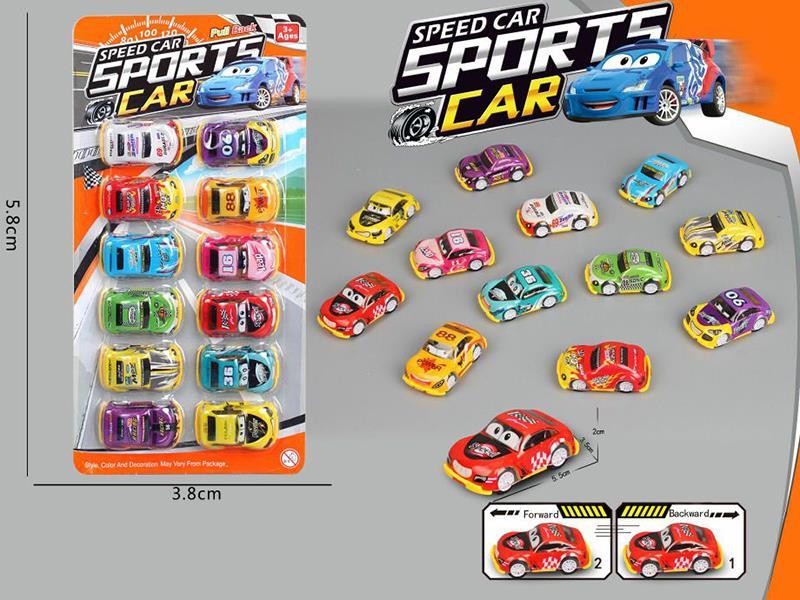 Pull Back Car 12pcs