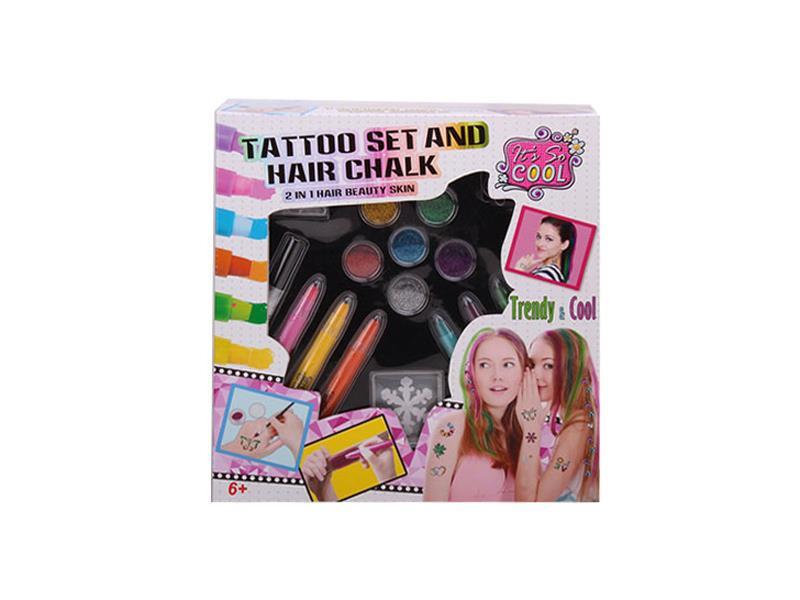 Hair Dyeing+Tattoo Suit