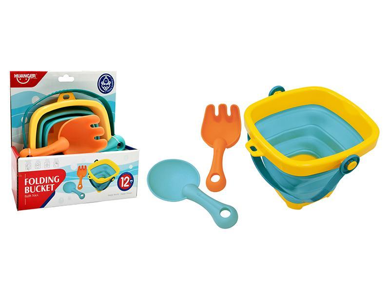 Fold Barrel + Bath Toy(2PCS)