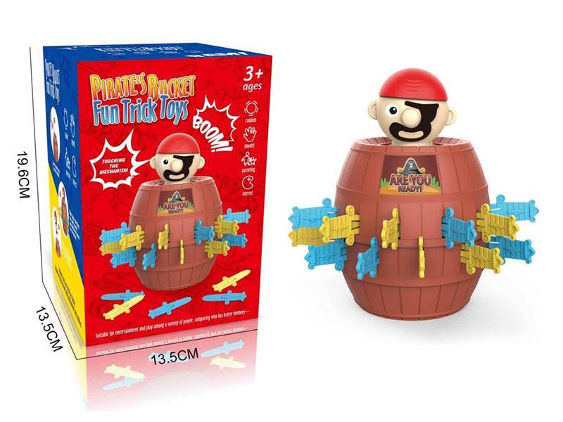 Pirate Bucket Fun Trick Toys