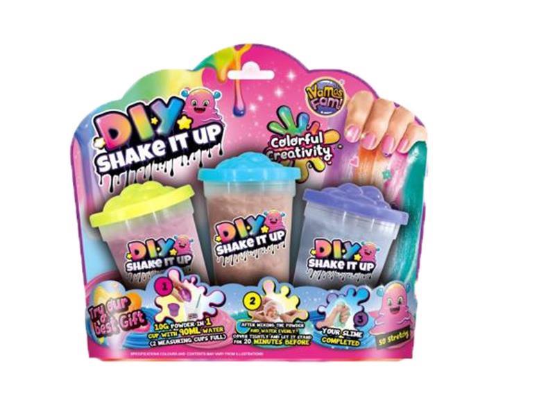 3 Bottles Of Slime Diy Made