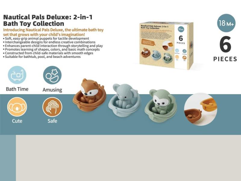 3 Boats +3 Hand Figurines Of Model B