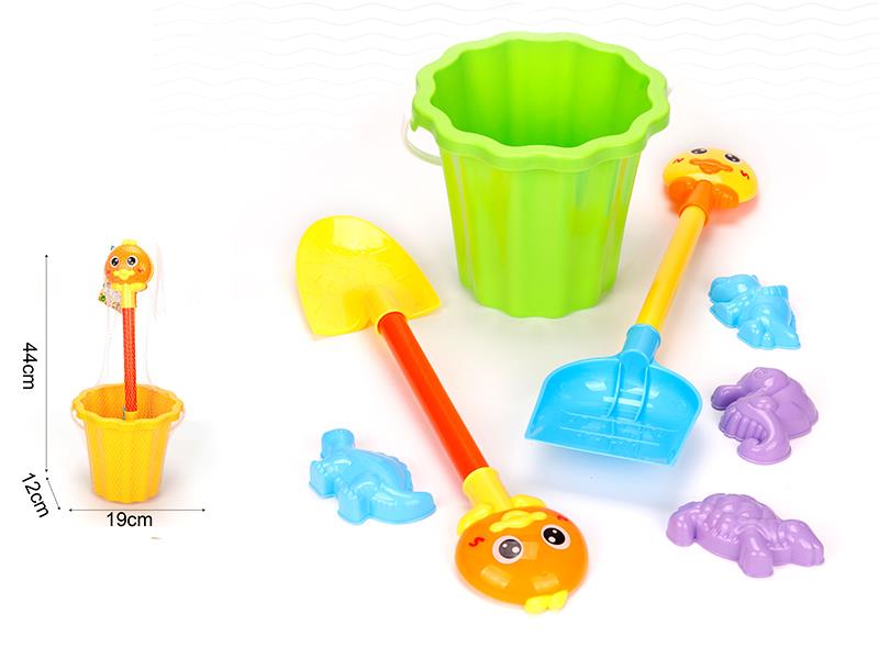 7PCS Medium Sand Bucket Set