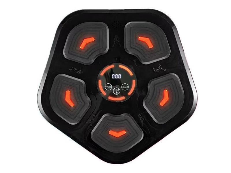 Bluetooth 5 Keys Musical Boxing Target(Double Lights)