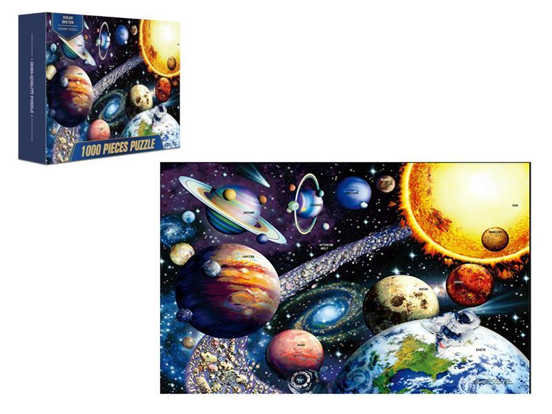 1000pcs Solar System Puzzle