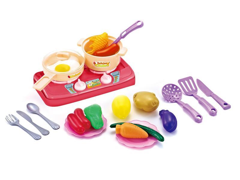 23PCS Stove Tableware With Fruits And Vegetables
