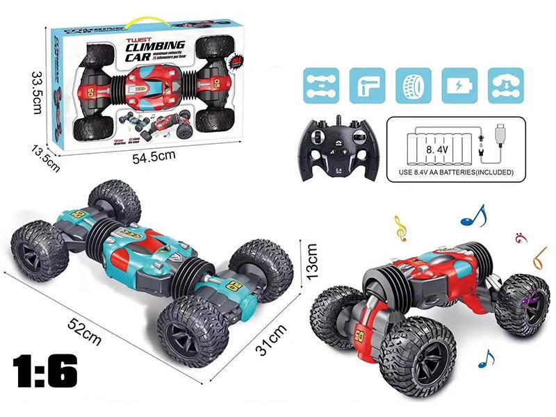 1:6 6CH Stunt Twist Transformation Climbing Car