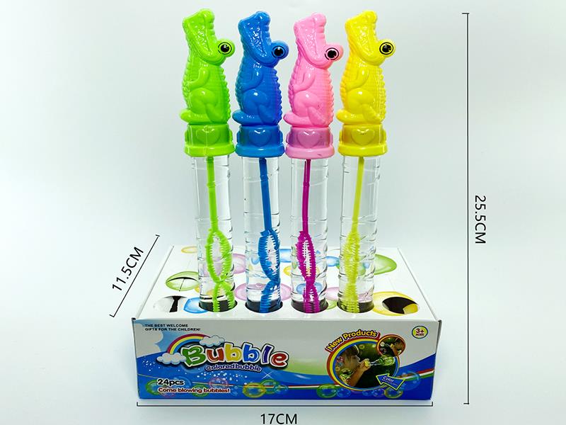Crocodile Bubble Sticks 24pcs