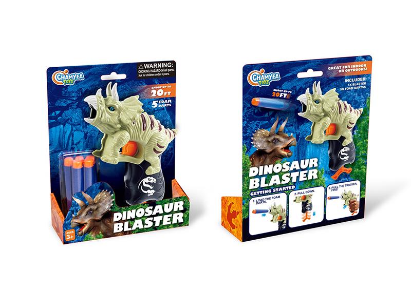 Triceratops Soft Bullet Gun
