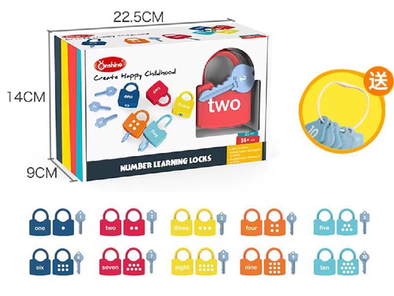 Number Learning Locks