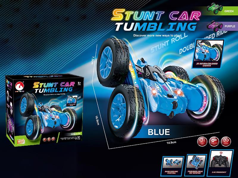 6 Channel Remote Control Double-Sided Stunt Car