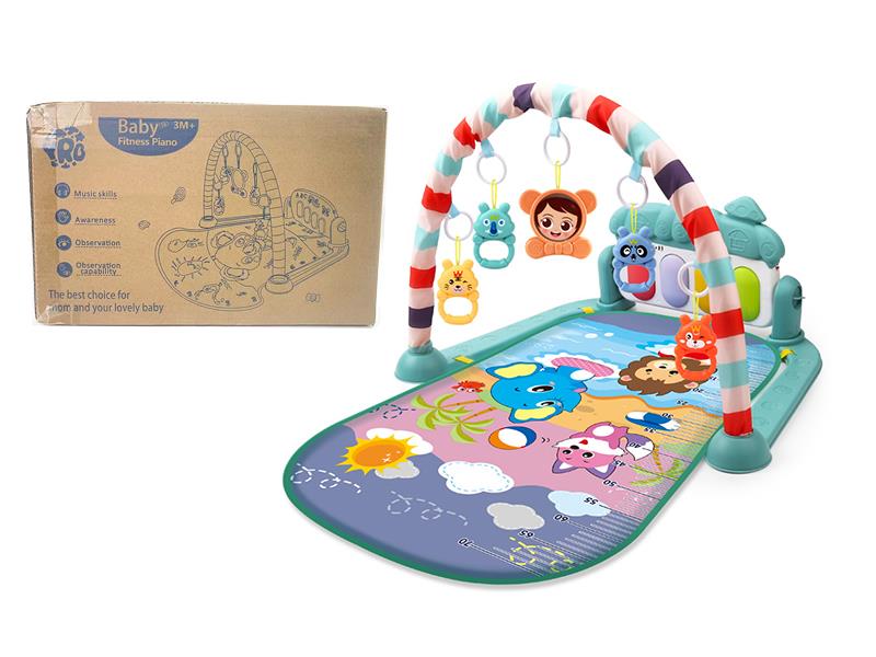 Baby Pedal Piano Fitness Blanket(Beach Animal)