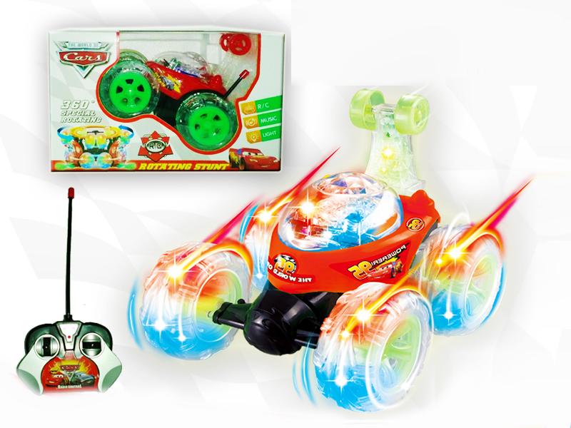 Cars 360 Degrees Rotation Dazzle Lamp 
Music Resistance To Fall 
Extra Large Tipping Bucket Stunt Car With Charge