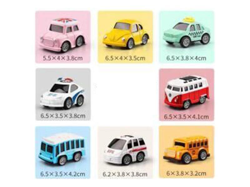 1:64Alloy Cartoon City Car