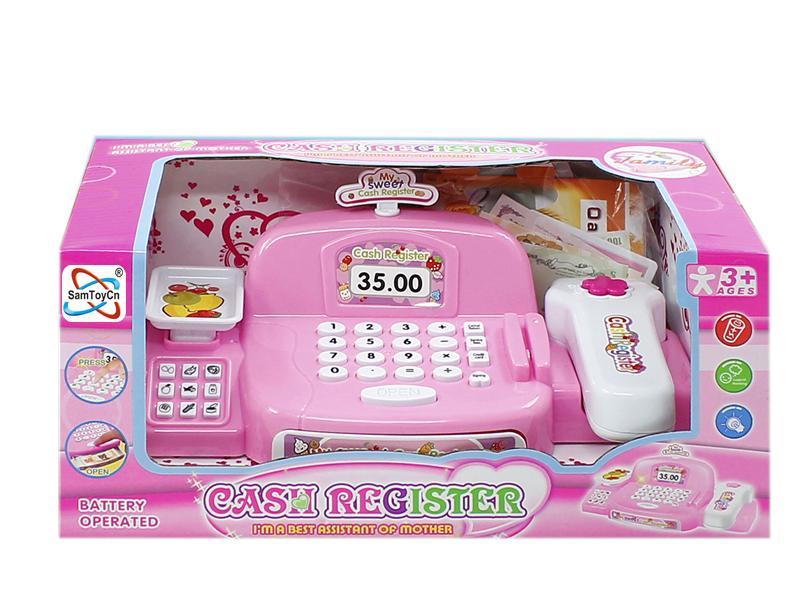 Cash Register With Light And Sound