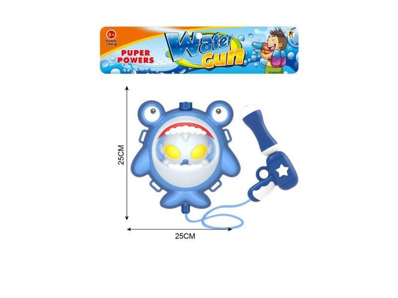 Shark Superman Backpack Water Gun