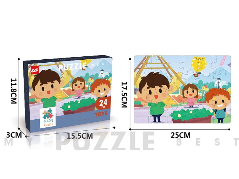 24pcs Puzzle