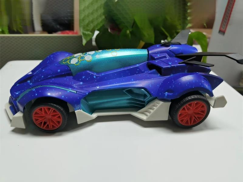 27Mhz 6-Channel Remote Control Spray Stunt Car With Lights(Included Batteries)