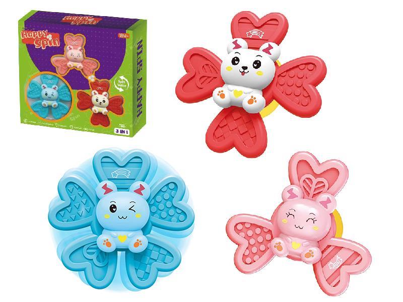 Cartoon Sucker Spinner Toy 3pcs