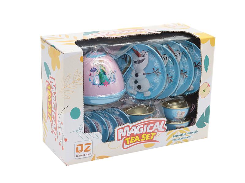 Tinplate Tea Set - Frozen