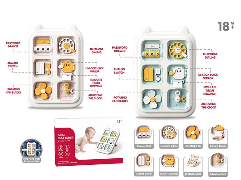 Puzzle Busy Tablet Educational Toys