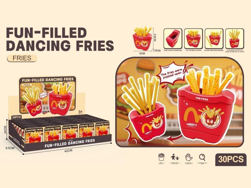 Prank Game Explosion French Fries Display Box