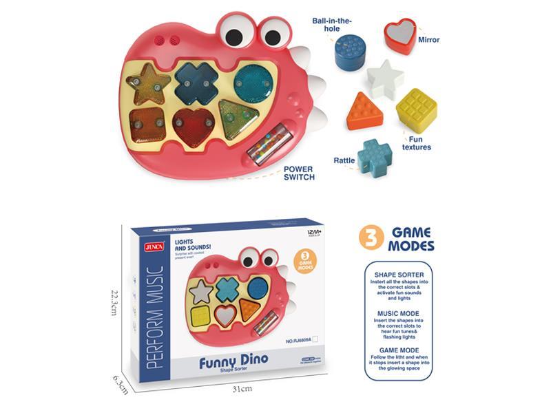 Dinosaur Geometry Piano