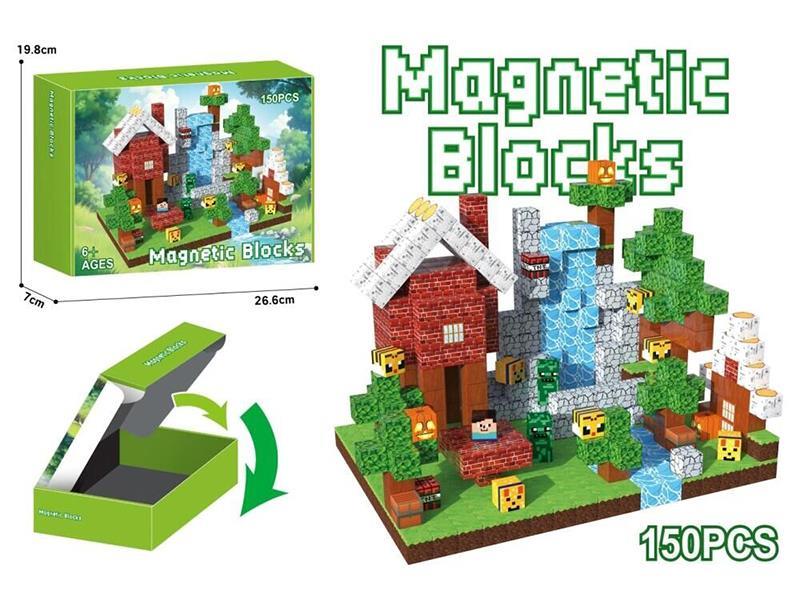 Primitive Jungle Minecraft Magnetic Block 150 Particles Primitive Jungle